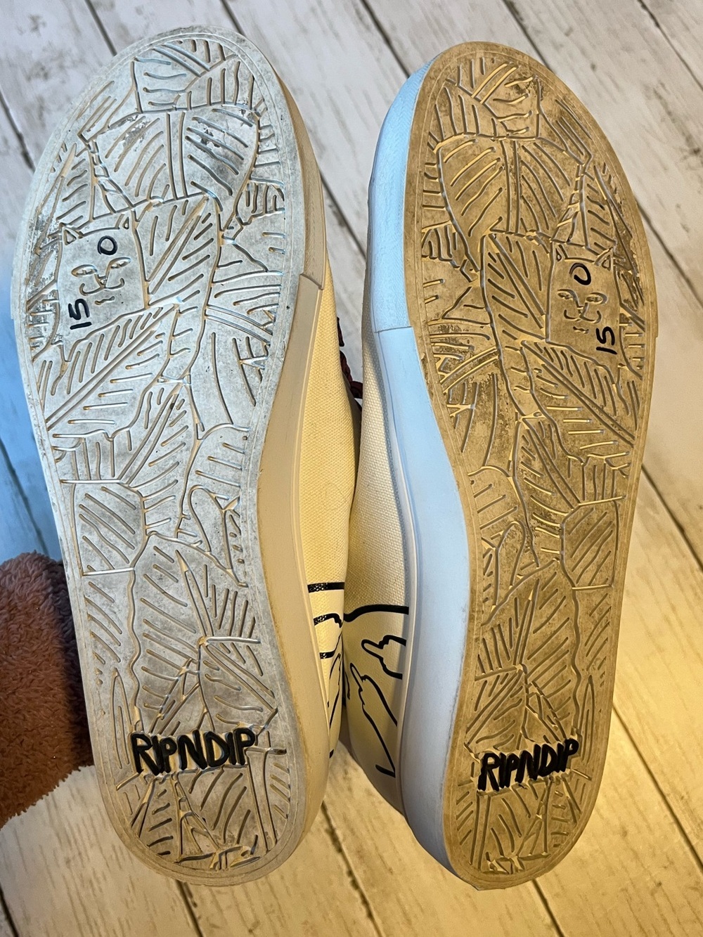 RIPNDIP Lord Nermal White Hi-Top Shoes - Picture 9 of 15